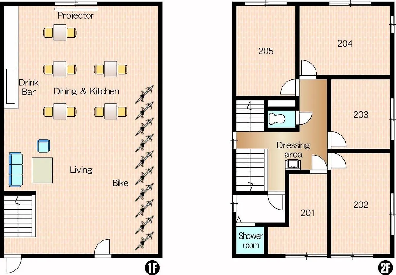 Bike & Bed East Tokyo Private Villa 160Sqm 自転車のある一棟貸切宿 0*,
